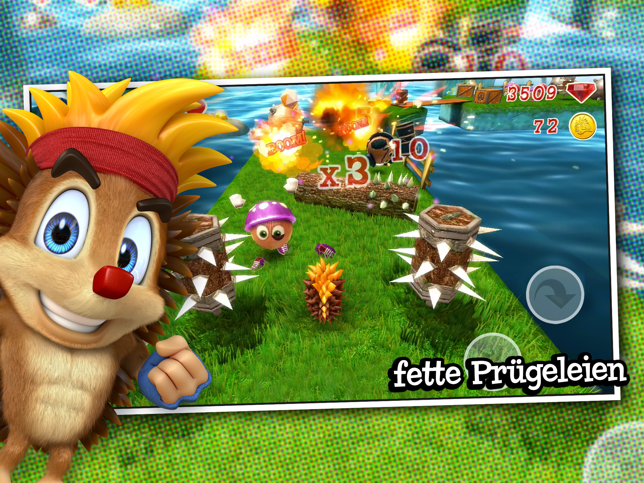 Crazy Hedgy Screenshot 2